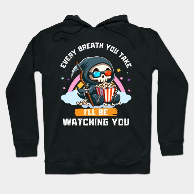 Watching You - Grim Reaper Hoodie by Kawaii N Spice